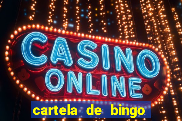 cartela de bingo ate 50 para imprimir